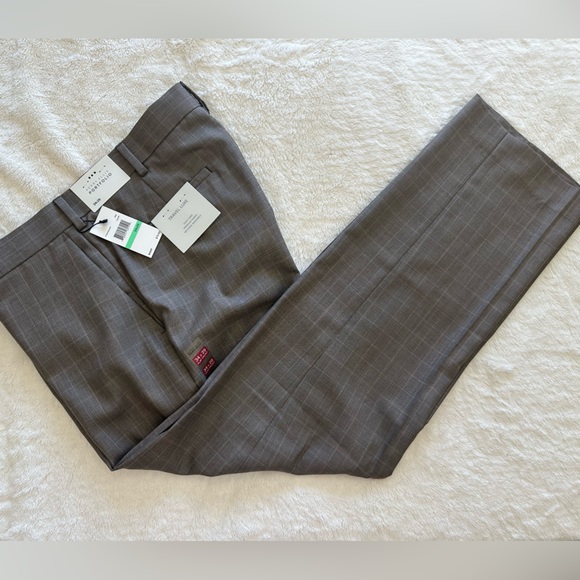Perry Ellis Portfolio Travel Luxe Slacks 34 x 29 - Picture 1 of 7